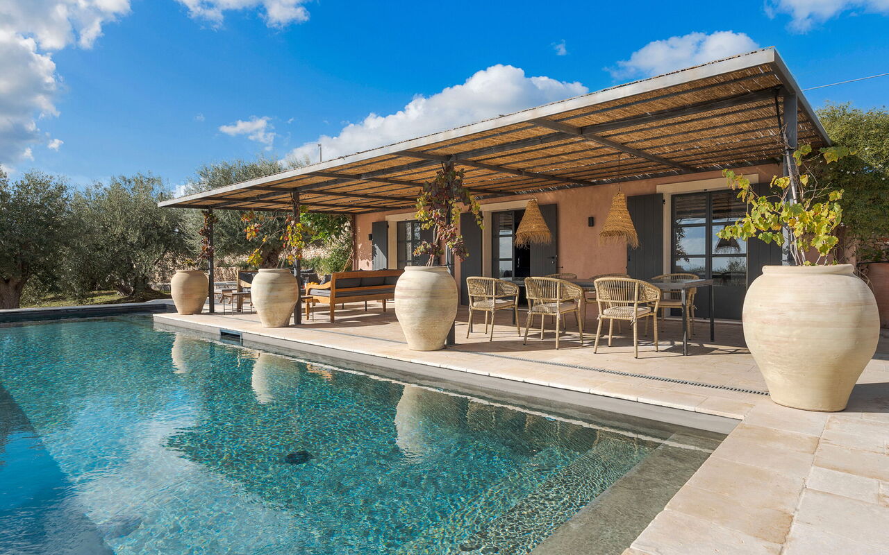Villa Zigulì: Balkong / terrasse / uteplass, basseng