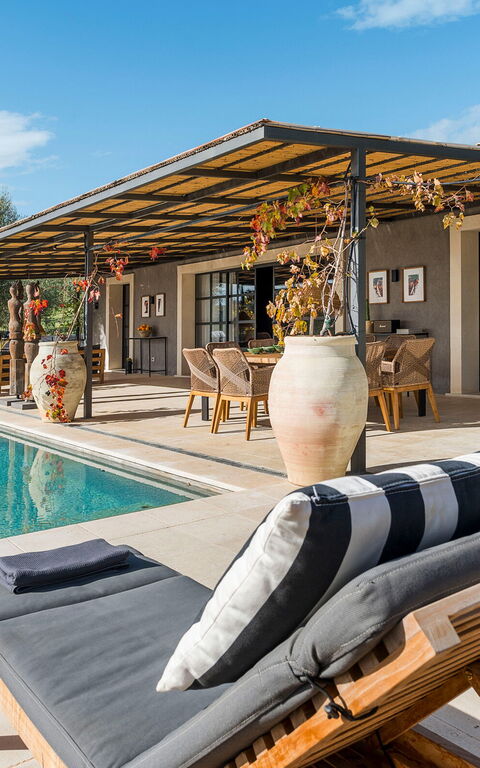 Villa Zigulotto: Balkong / terrasse / uteplass, basseng, Eksteriør, Utendørs