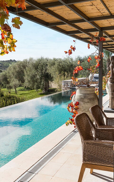 Villa Zigulotto: Balkong / terrasse / uteplass, basseng, Eksteriør, Utendørs, Visningar