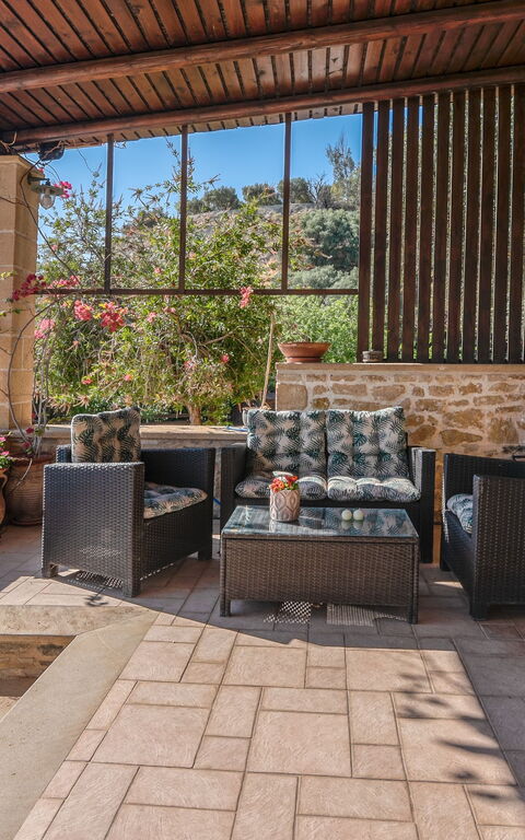 Villa Dimmare: Balkong / terrasse / uteplass, Eksteriør, Utendørs