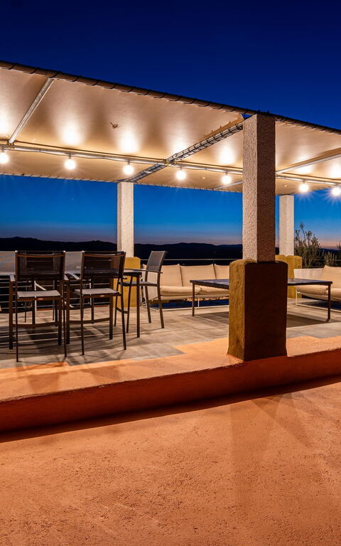 Villa Sole Tra i Ginepri: Balkong / terrasse / uteplass, Eksteriør, Utendørs, Visningar