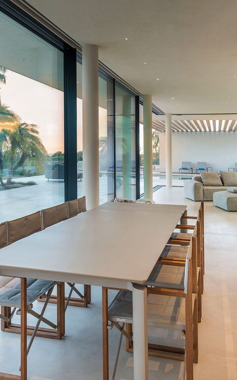 Villa Hermosa: Lunsjrom