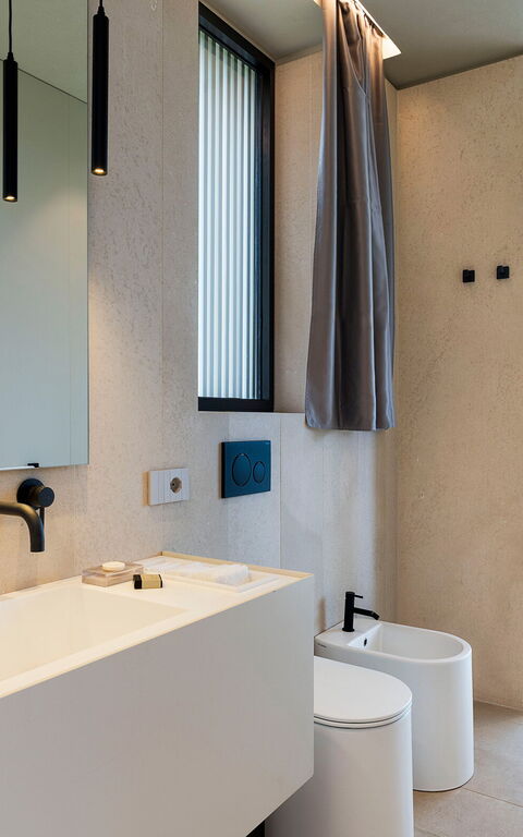 Villa Hermosa: Baderom