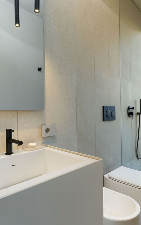 Villa Hermosa: Baderom