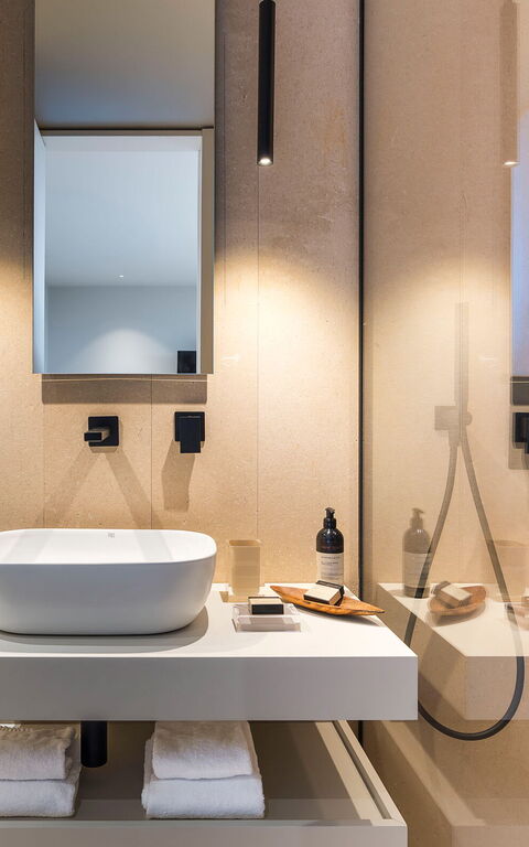 Villa Hermosa: Baderom