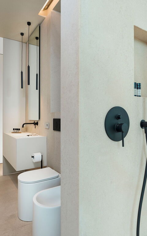 Villa Hermosa: Baderom