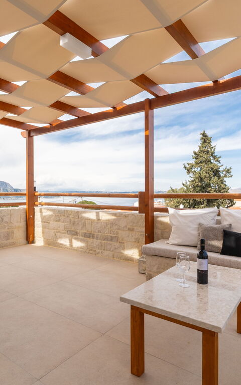 Villa Blini: Balkong / terrasse / uteplass, Eksteriør, Utendørs, Visningar