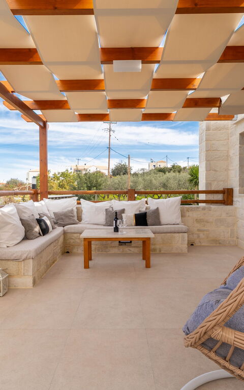 Villa Blini: Balkong / terrasse / uteplass, Eksteriør, Utendørs, Visningar