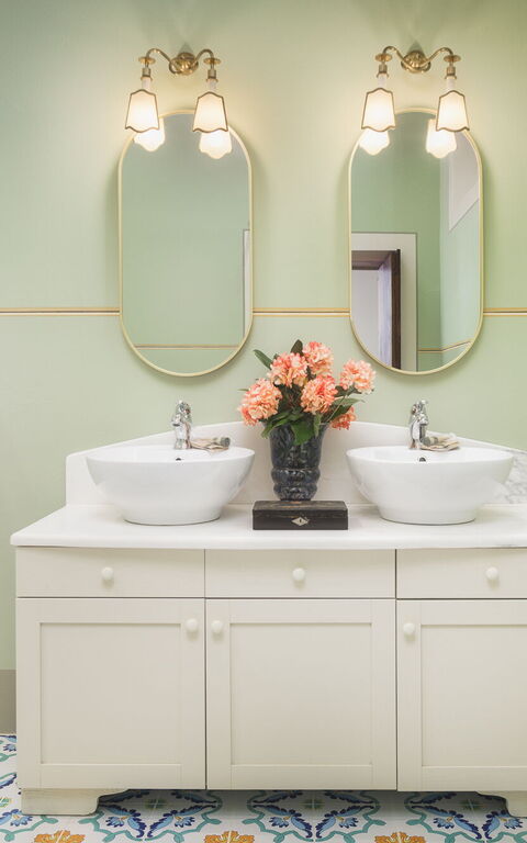 Villa Laparelli Pitti: Baderom