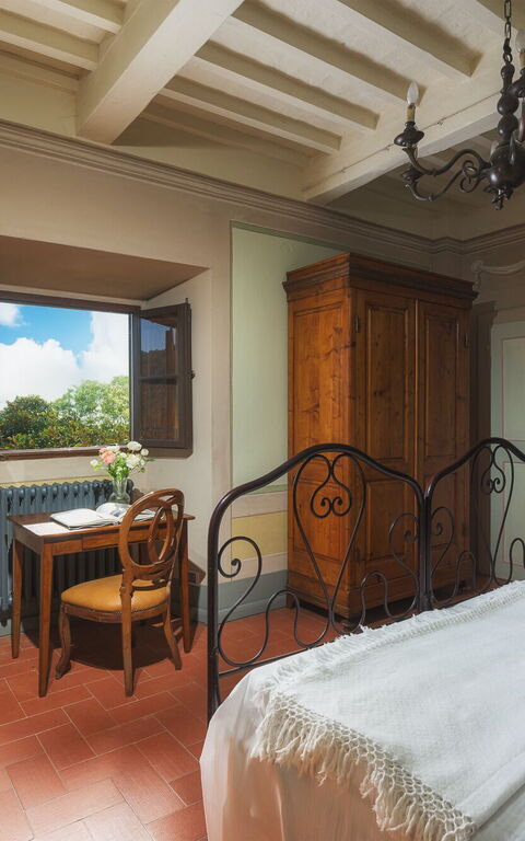 Villa Laparelli Pitti: soverom