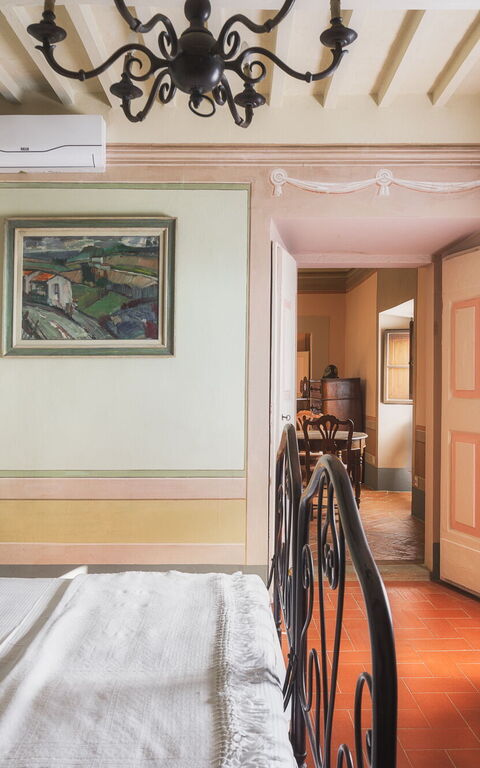 Villa Laparelli Pitti: soverom