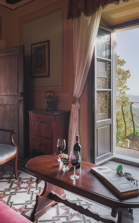 Villa Laparelli Pitti: Stue