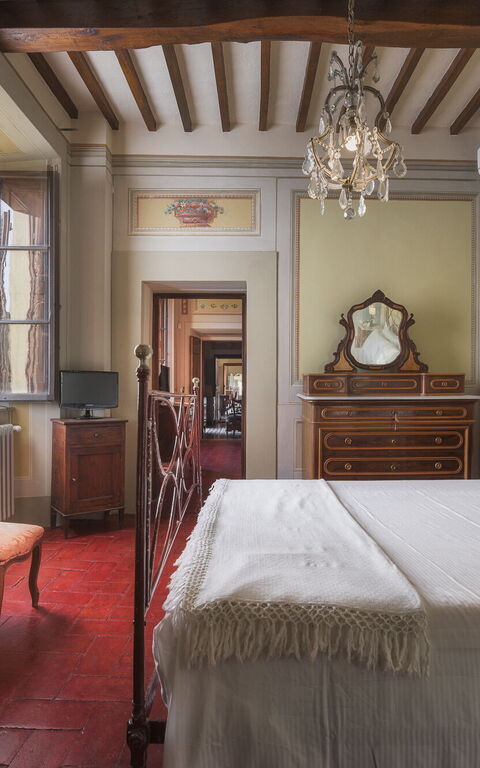 Villa Laparelli Pitti: soverom