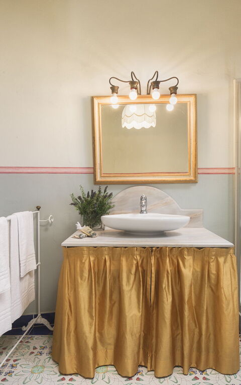 Villa Laparelli Pitti: Baderom