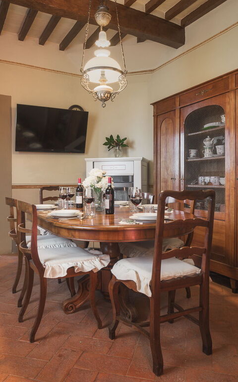 Villa Laparelli Pitti: Lunsjrom