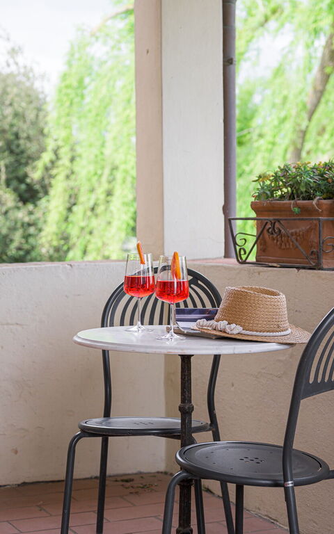 Villa la Contea: Balkong / terrasse / uteplass