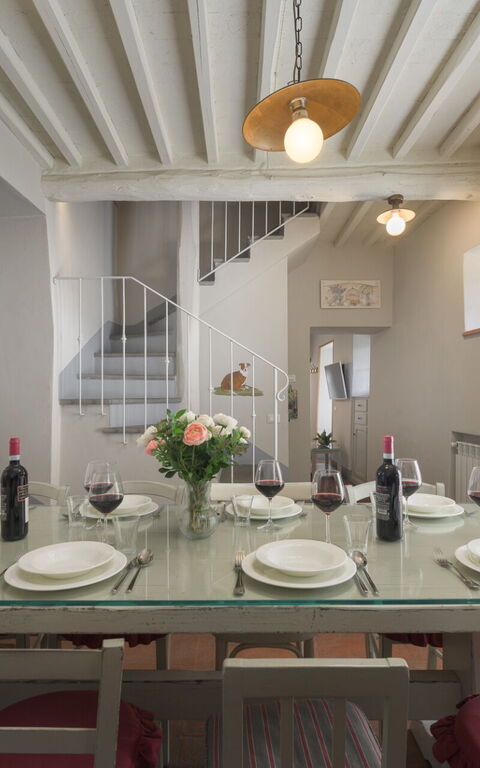 Villa Le Corchie: Lunsjrom