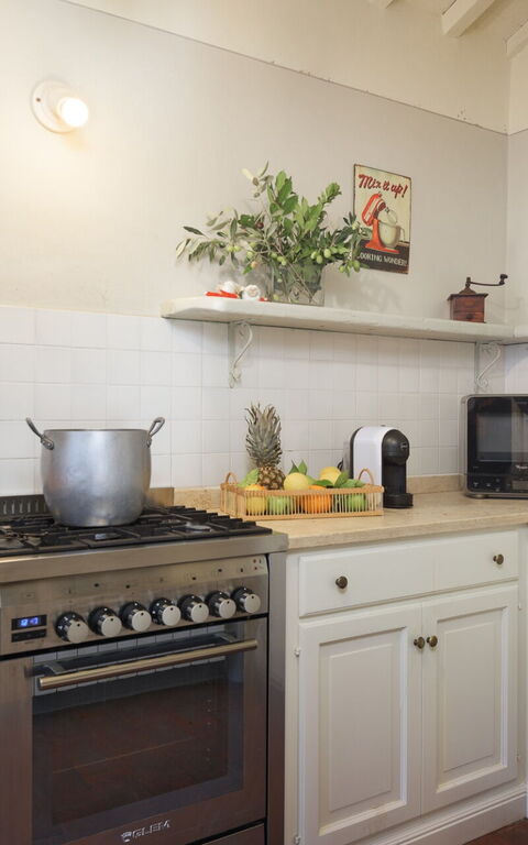 Villa Le Corchie: Kjøkken