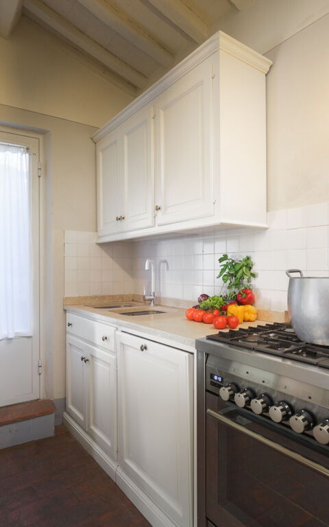 Villa Le Corchie: Kjøkken