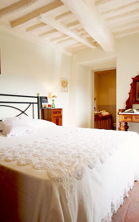 Villa Le Corchie: soverom