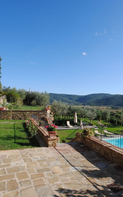 Villa Le Corchie: basseng, Eksteriør, Hage, Utendørs