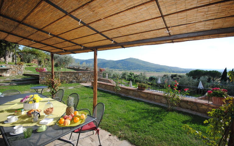 Villa Le Corchie: Eksteriør, Hage, Utendørs