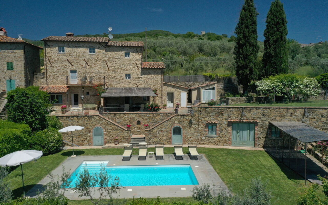 Villa Le Corchie: Eksteriør, Utendørs