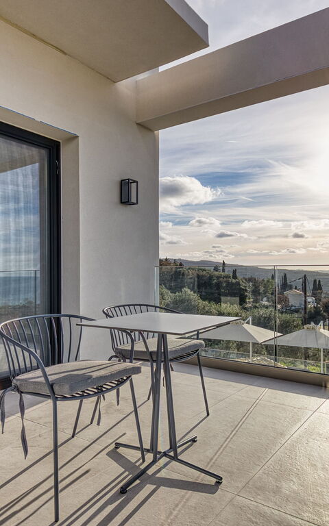 Villa Dominante: Balkong / terrasse / uteplass, Eksteriør, Utendørs