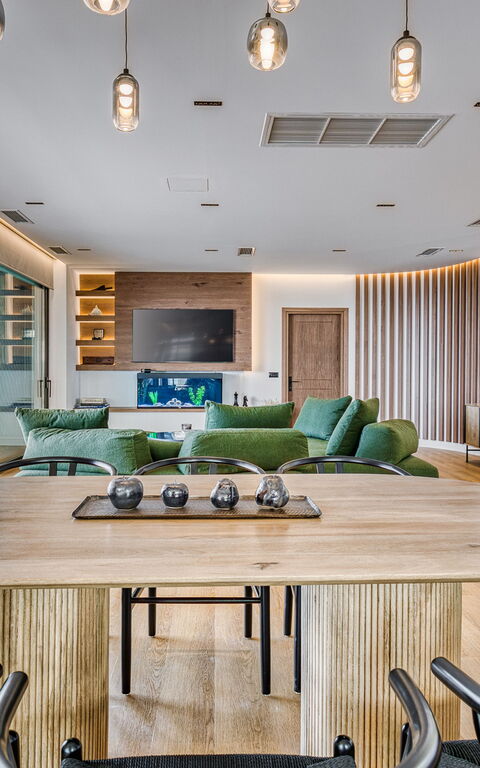 Villa Dominante: Lunsjrom, Stue