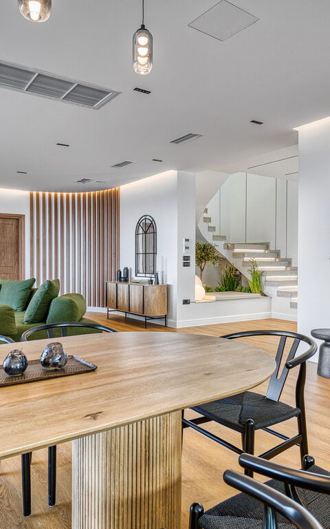 Villa Dominante: Lunsjrom, Stue