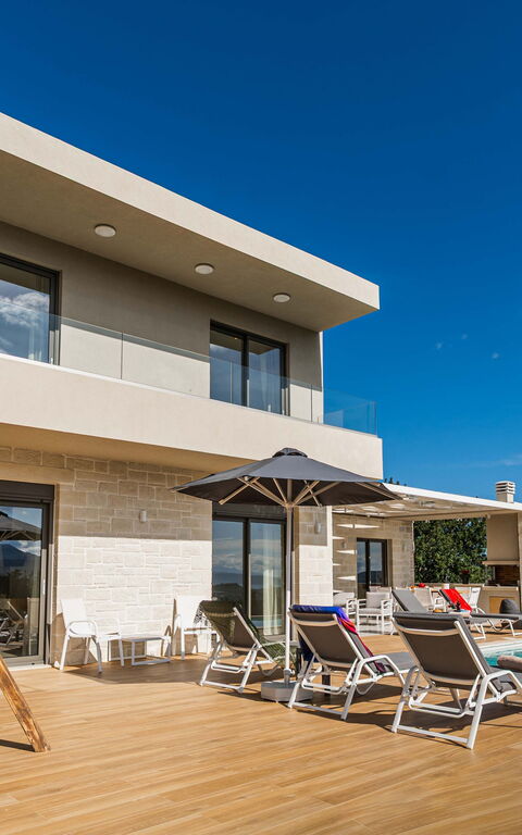 Villa Orientem Bis: basseng, Eksteriør, Utendørs