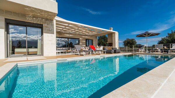 Villa Orientem Bis: basseng, Eksteriør, Hage, Sommer, Utendørs