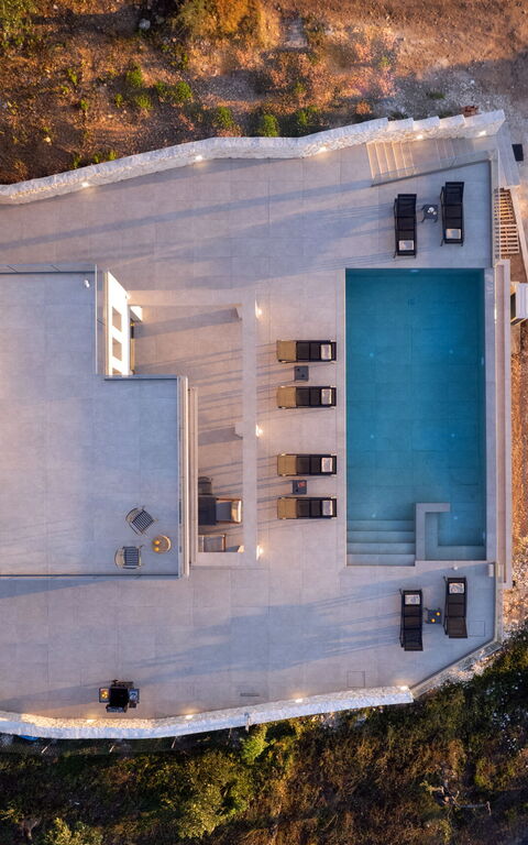 Villa Cocona: basseng, Visningar