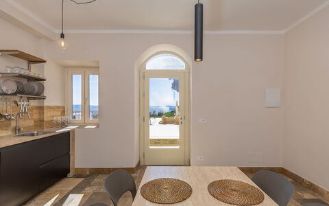 Feriebolig Borgo Ariano 17: Kjøkken, Lunsjrom