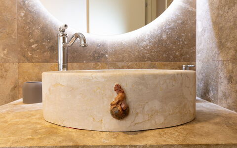 Feriebolig Borgo Ariano 18: Baderom