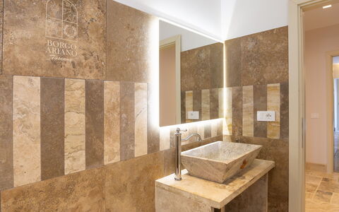 Feriebolig Borgo Ariano 3: Baderom