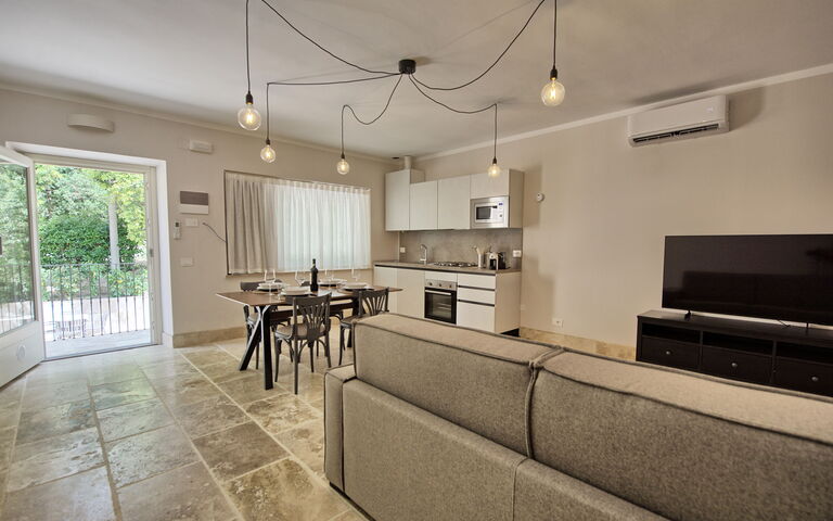 Feriebolig Borgo Ariano 4: Kjøkken, Lunsjrom, Stue