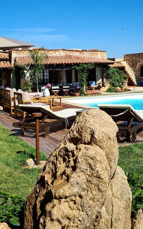 Villa Silenis: basseng, Eksteriør, Hage, Utendørs