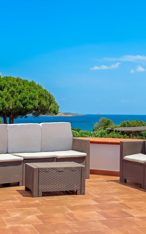 Villa Silenis: Balkong / terrasse / uteplass, Eksteriør, Utendørs, Visningar