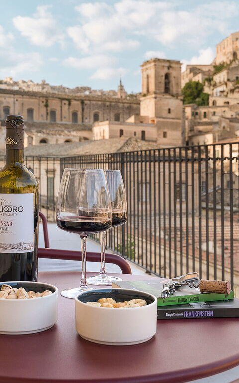 Monumento Apartament: Balkong / terrasse / uteplass, Utendørs