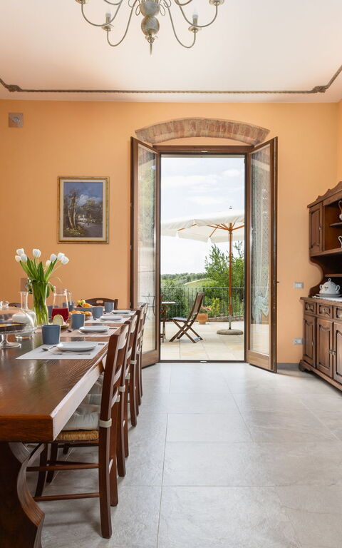 Tenuta Macericca: Lunsjrom