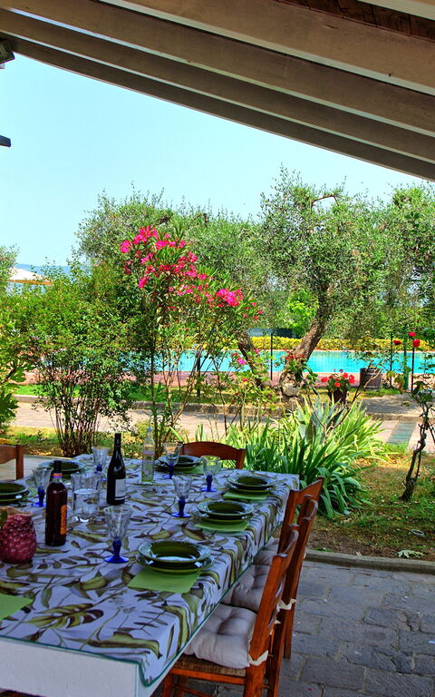 Villa Adriana: Balkong / terrasse / uteplass, Eksteriør, Utendørs