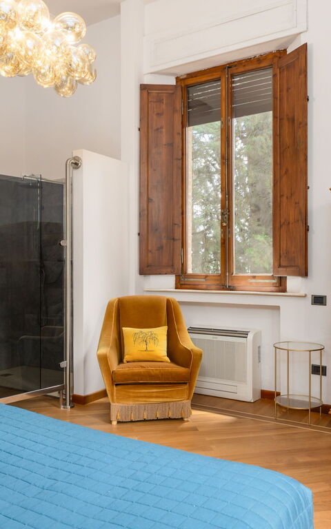 Villa Silvia: Baderom, soverom