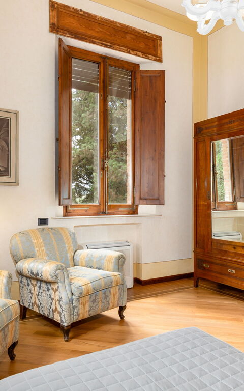 Villa Silvia: soverom