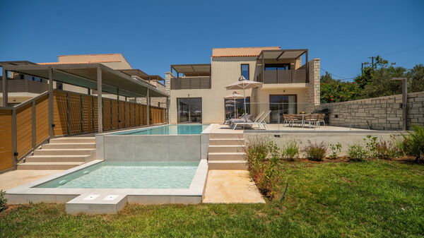 Villa Zen Chrysi: basseng, Eksteriør, Hage, Utendørs