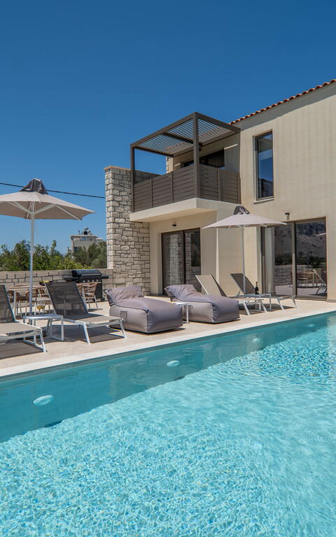 Villa Zen Aphrodite: basseng, Eksteriør, Utendørs