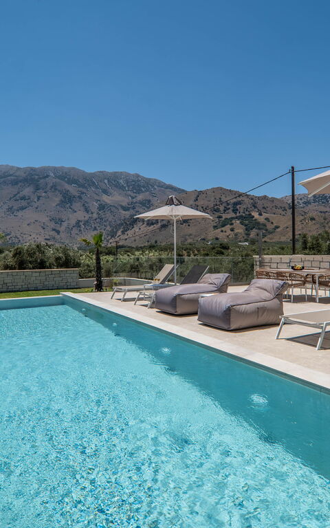 Villa Zen Aphrodite: basseng, Eksteriør, Utendørs