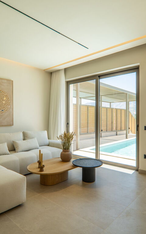 Villa Zen Aphrodite: Stue