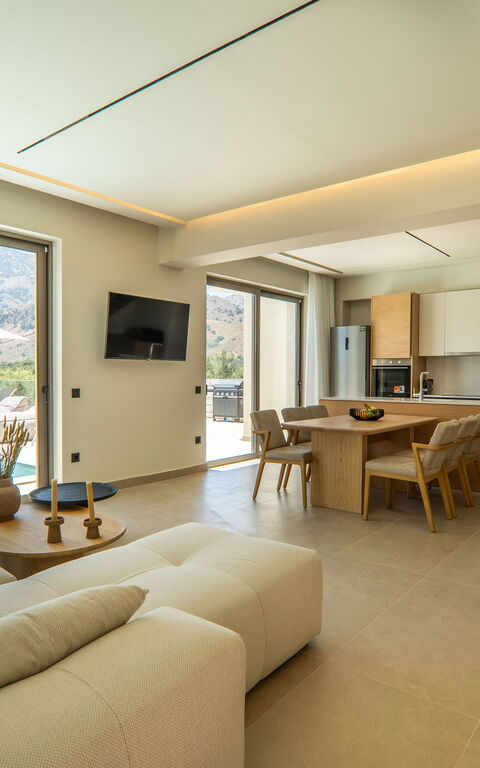 Villa Zen Aphrodite: Stue