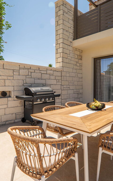 Villa Zen Hephaistos: Balkong / terrasse / uteplass, Eksteriør, Utendørs